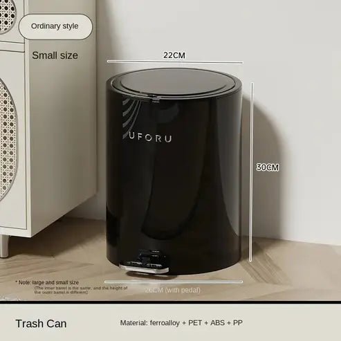 Chic Pedal Trash Can