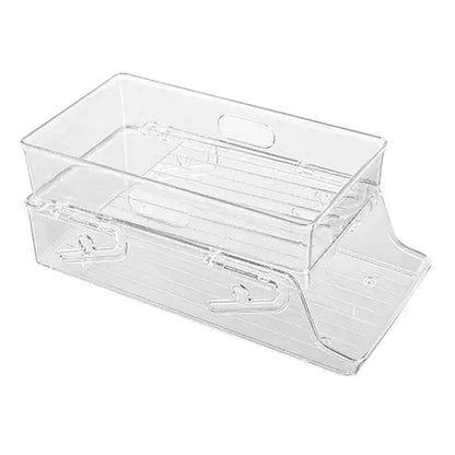 Clear Stackable Can Storage Box