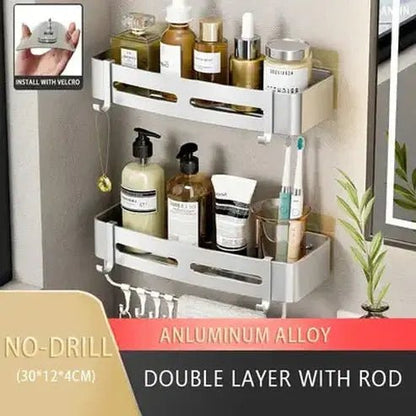 Corner Hanging Shower Gel Organizer Rack