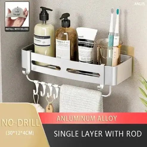 Corner Hanging Shower Gel Organizer Rack