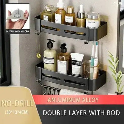 Corner Hanging Shower Gel Organizer Rack