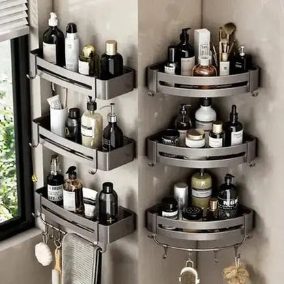 Corner Hanging Shower Gel Organizer Rack