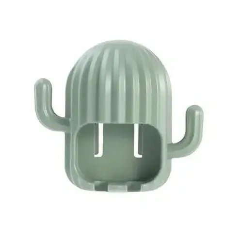 Cute Wall-Mounted Cartoon Cactus Toothbrush Holder