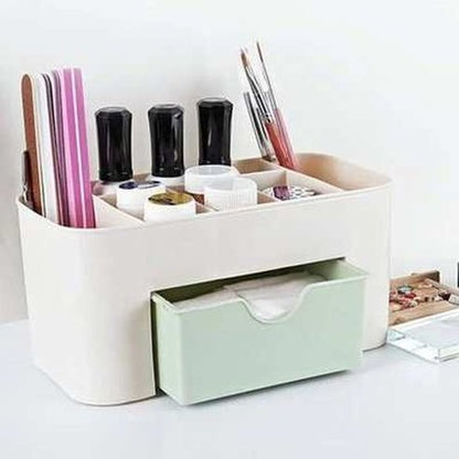 Desktop Bedroom Cosmetics Storage Box With Drawer