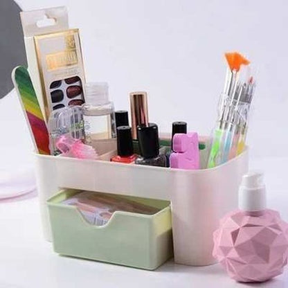 Desktop Bedroom Cosmetics Storage Box With Drawer