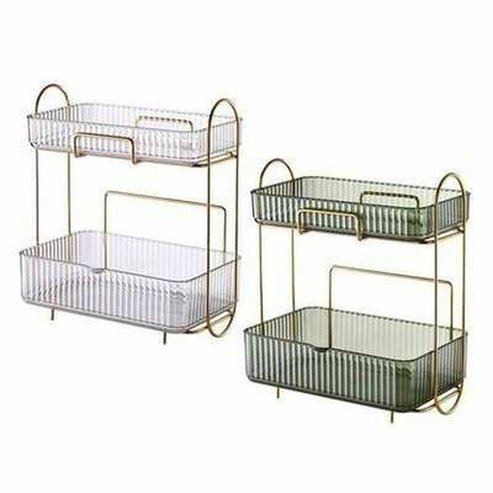 Desktop Organizer Storage Rack Container Holder Shelf Display Case