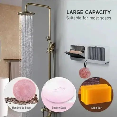 Double Lattice Wall-Mounted Soap Holder