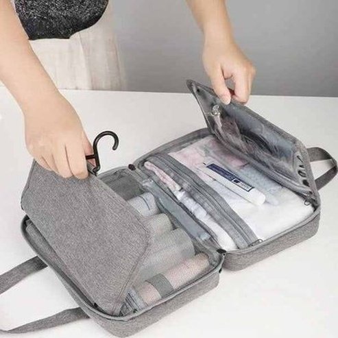 Dry and Wet Separation Toiletry Bag