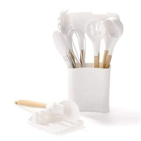 Durable Silicone Cooking Utensils Set for Effortless Cooking