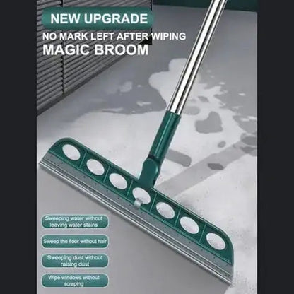 Effortless Home Floor Cleaning with Silicone Broom Mop