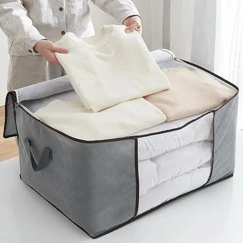 Fabric Storage Bags: Upgraded Bedroom Organizers