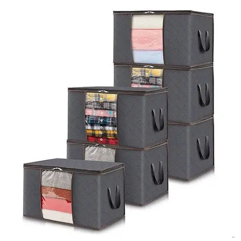 Fabric Storage Bags: Upgraded Bedroom Organizers