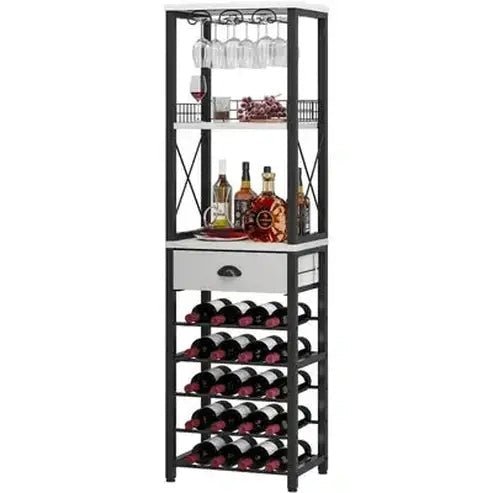 Floor Wine Rack Cabinet