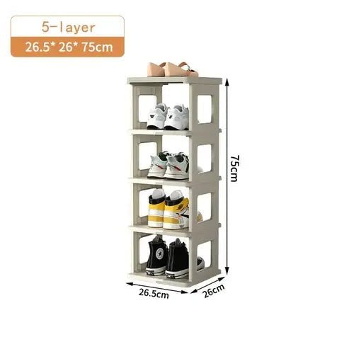 Foldable and Detachable Shoe Rack Cabinet