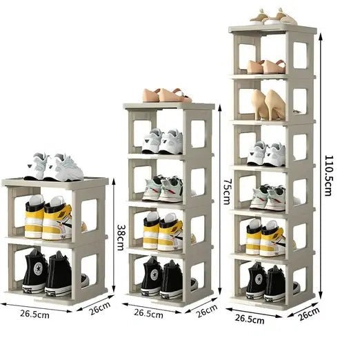 Foldable and Detachable Shoe Rack Cabinet