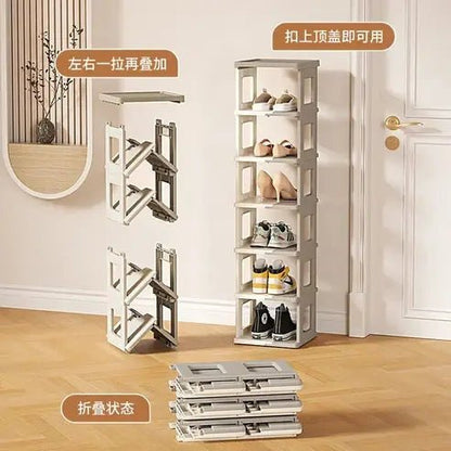 Foldable and Detachable Shoe Rack Cabinet