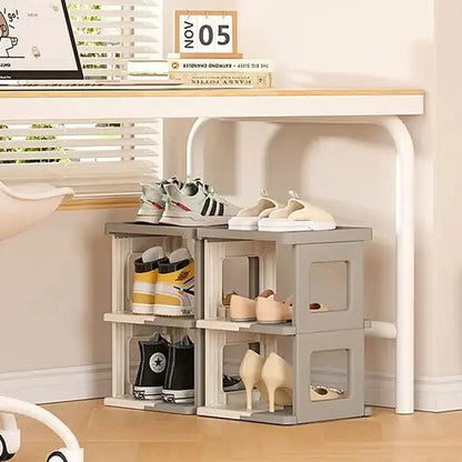 Foldable and Detachable Shoe Rack Cabinet