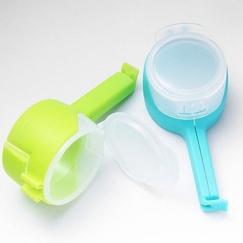 Snack Sealing Storage Clip Fresh Keeping Sealer Clamp Plastic Helper Food Saver Travel Kitchen Tools Food Storage Bag Seal Clip: Food Storage Containers.