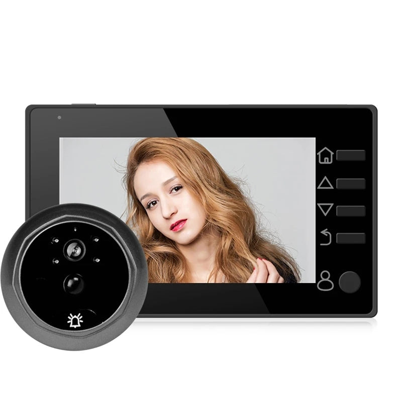 LCD Digital Door Viewer with PIR Motion Detection and Night Vision