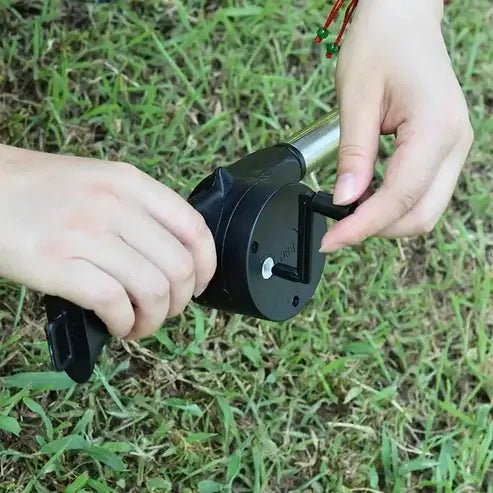 Hand-cranked Air Blower Barbecue Fan