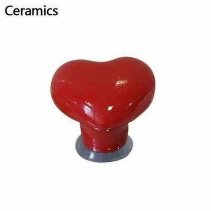 Heart Shaped Push Button Toilet Handle