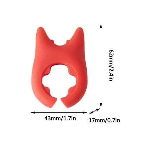 Heat-Resistant Pot Clips: Silicone Spoon Rest for Kitchen