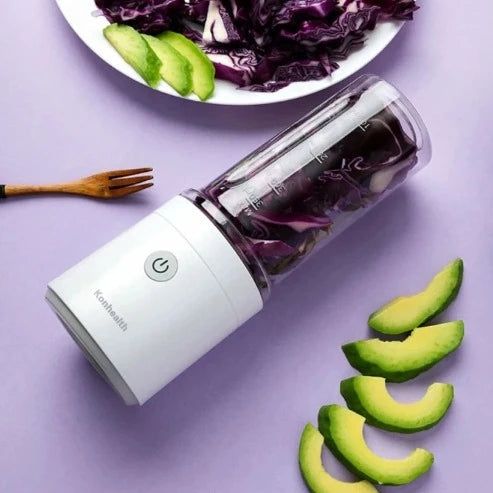 Konhealth Electric Juicer: Compact Personal Blender and Food Processor