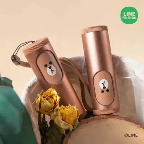 LINE FRIENDS Cute Brown Waterproof Headphones