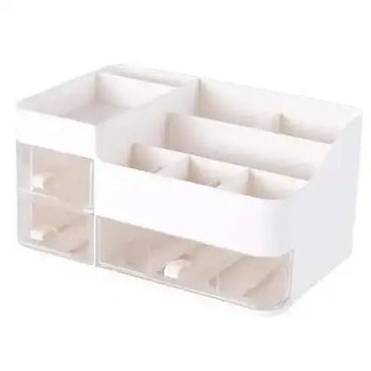 Makeup Organizer Box With Clear Drawers