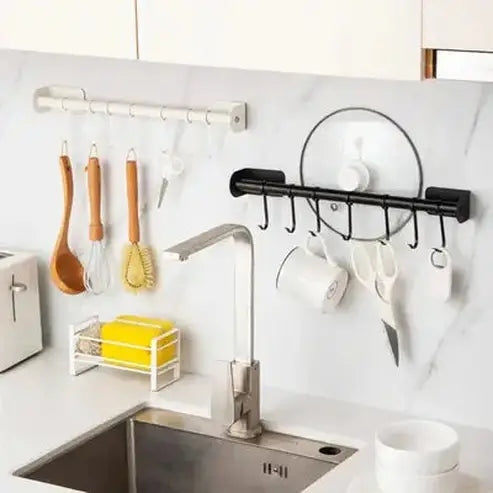 Metal Wall Mounted Kitchen Utensil Hook