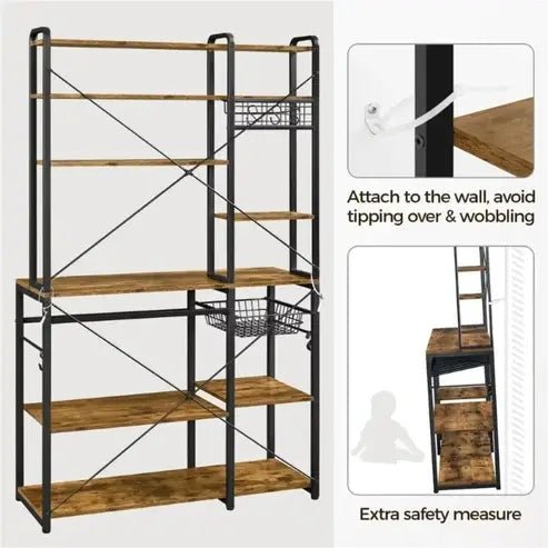 Microwave Stand for Kitchen Accessories