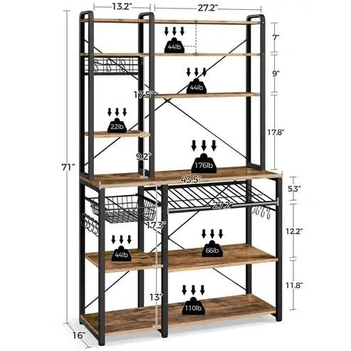 Microwave Stand for Kitchen Accessories