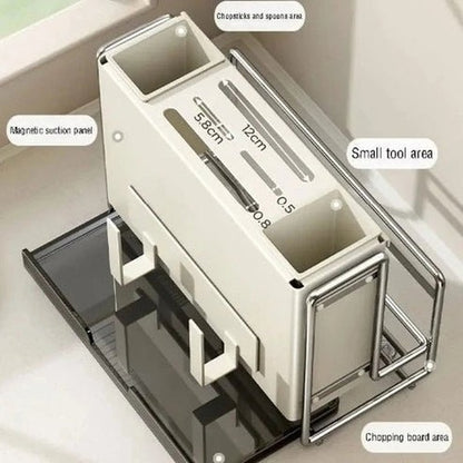 Multi-Functional Countertop Kitchen Knife Storage Block