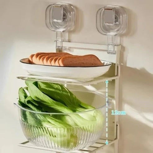 Multi-Layer Kitchen Racks: Food Prep, Dishes & Hot Pot