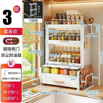 Multi-Layer Kitchen Spice Organizer