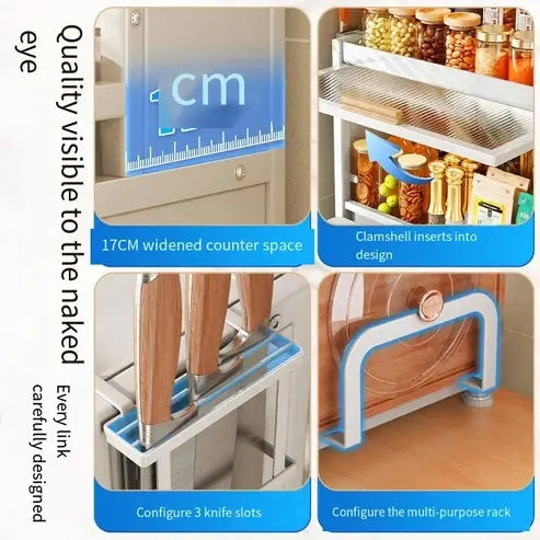 Multi-Layer Kitchen Spice Organizer