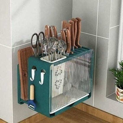 Wall Hanging Multi Space Knife Storage Block