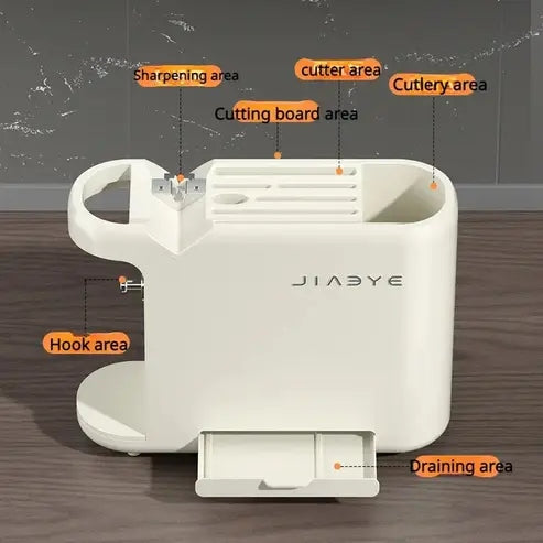 Multi-functional Knife Holder Storage Rack