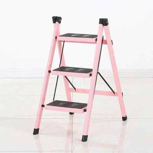 Multifunctional Folding Ladder Chair with Wide Step Pedal