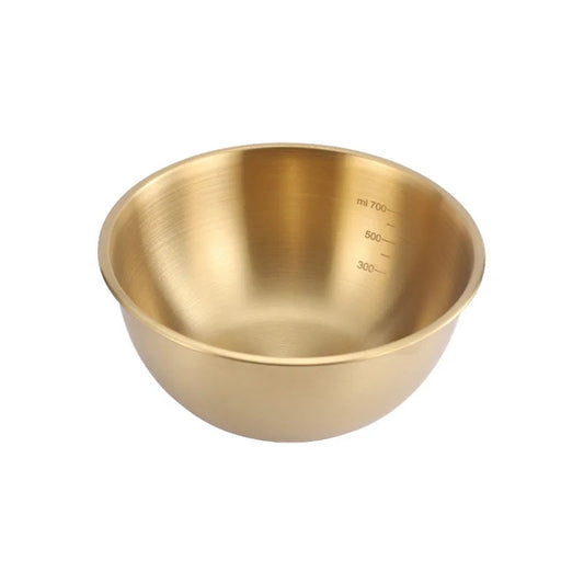 Multipurpose Stainless Steel Bowl: Perfect for Noodles, Fruit & More