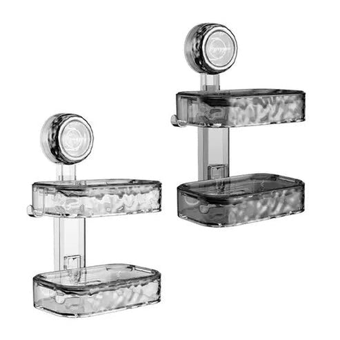 No-Drill 2-Tier Soap Holder & Saver