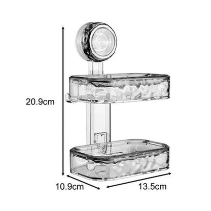 No-Drill 2-Tier Soap Holder & Saver