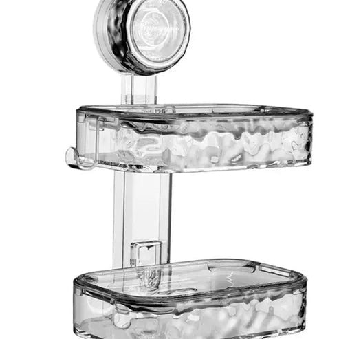 No-Drill 2-Tier Soap Holder & Saver