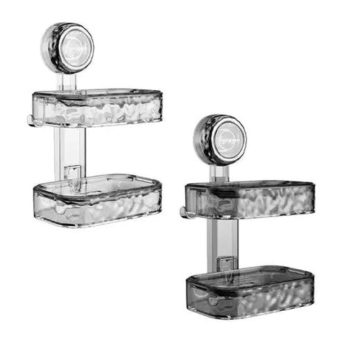 No-Drill 2-Tier Soap Holder & Saver