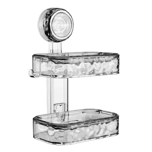 No-Drill 2-Tier Soap Holder & Saver