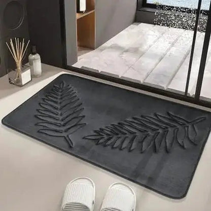 Non-Slip Soft Absorbent Cotton Shower Mat