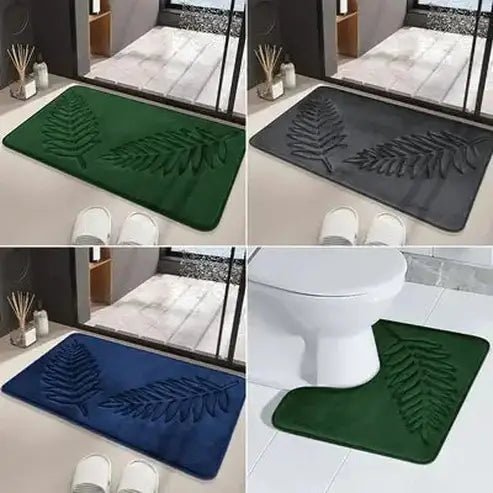 Non-Slip Soft Absorbent Cotton Shower Mat