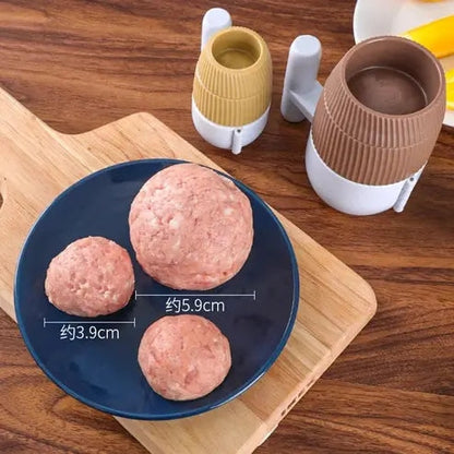 Non-Stick Mold for Perfectly Shaped Meatballs