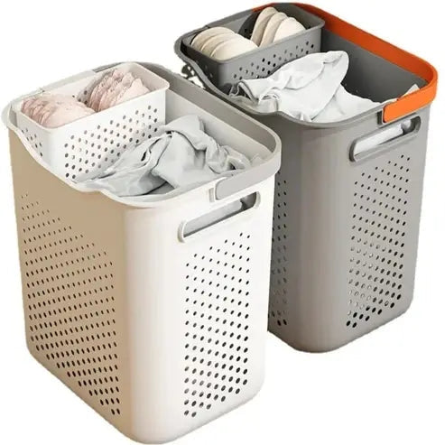 Partitioned Dirty Clothes Basket