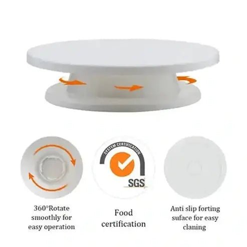 Pastry Turntable Kit: Decorating Made Easy